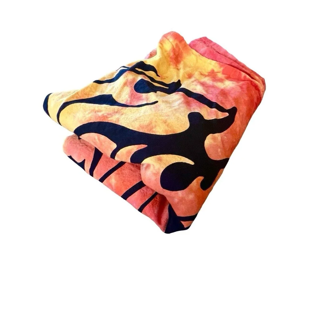 Cotton Celtic Dragon Tie Dye Tapestry Wall Hanging 54x76 Ann Weller
